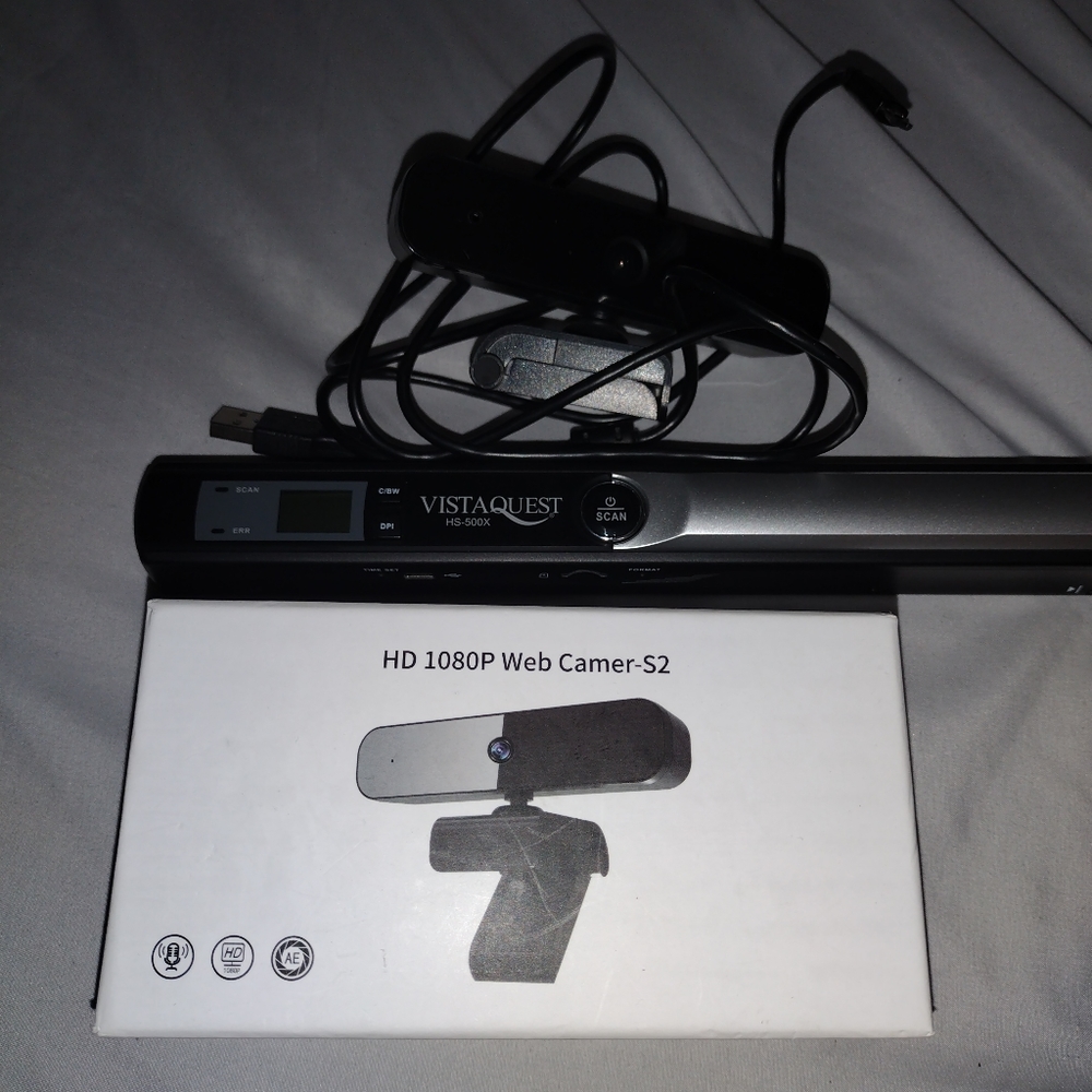 web cam + scanner bundle